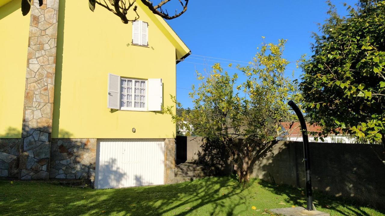 Casa Con Jardin En La Playa De Almieiras Fene Exterior foto