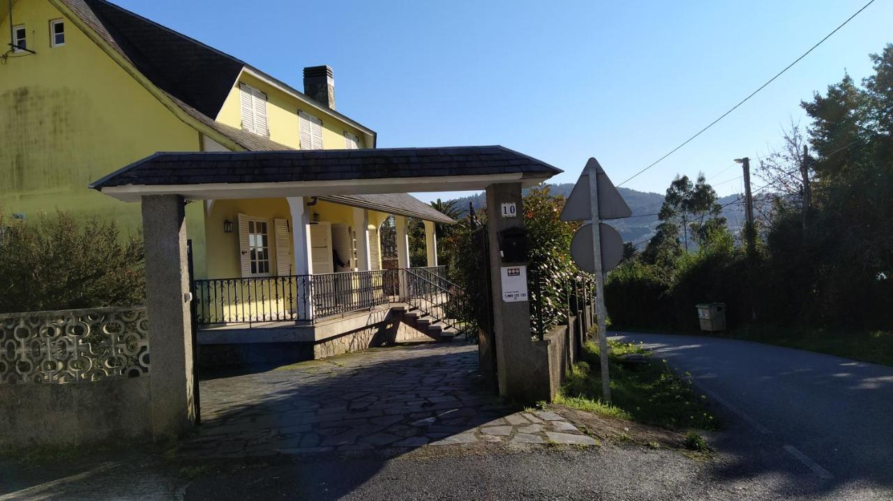 Casa Con Jardin En La Playa De Almieiras Fene Exterior foto